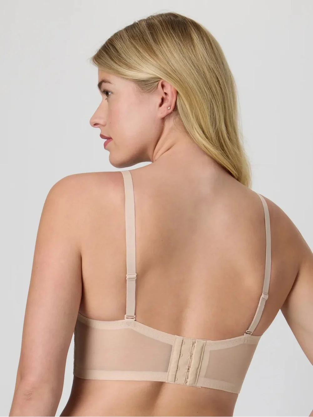 Maidenform Lightly Lined Convertible Lace Bralette DM1188 Size 34D - Picture 2 of 8